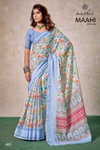 Maahi Vol 04 By Kashvi Linen Printed Saree Wholesale Market In Surat